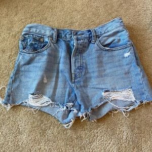 Free people Jean shorts